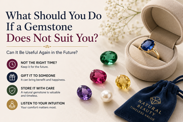 What Should You Do If a Gemstone Does Not Suit You? Can It Be Useful Again in the Future?