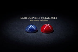 Star Sapphire and Star Ruby: What Asterism Really Means | Myra Gems