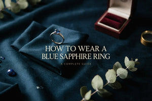How to Wear a Blue Sapphire Ring: A Complete Guide | Myra Gems