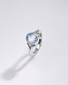 Buy Online Designer Neelam Ring in 925 Silver from Myra Gems 