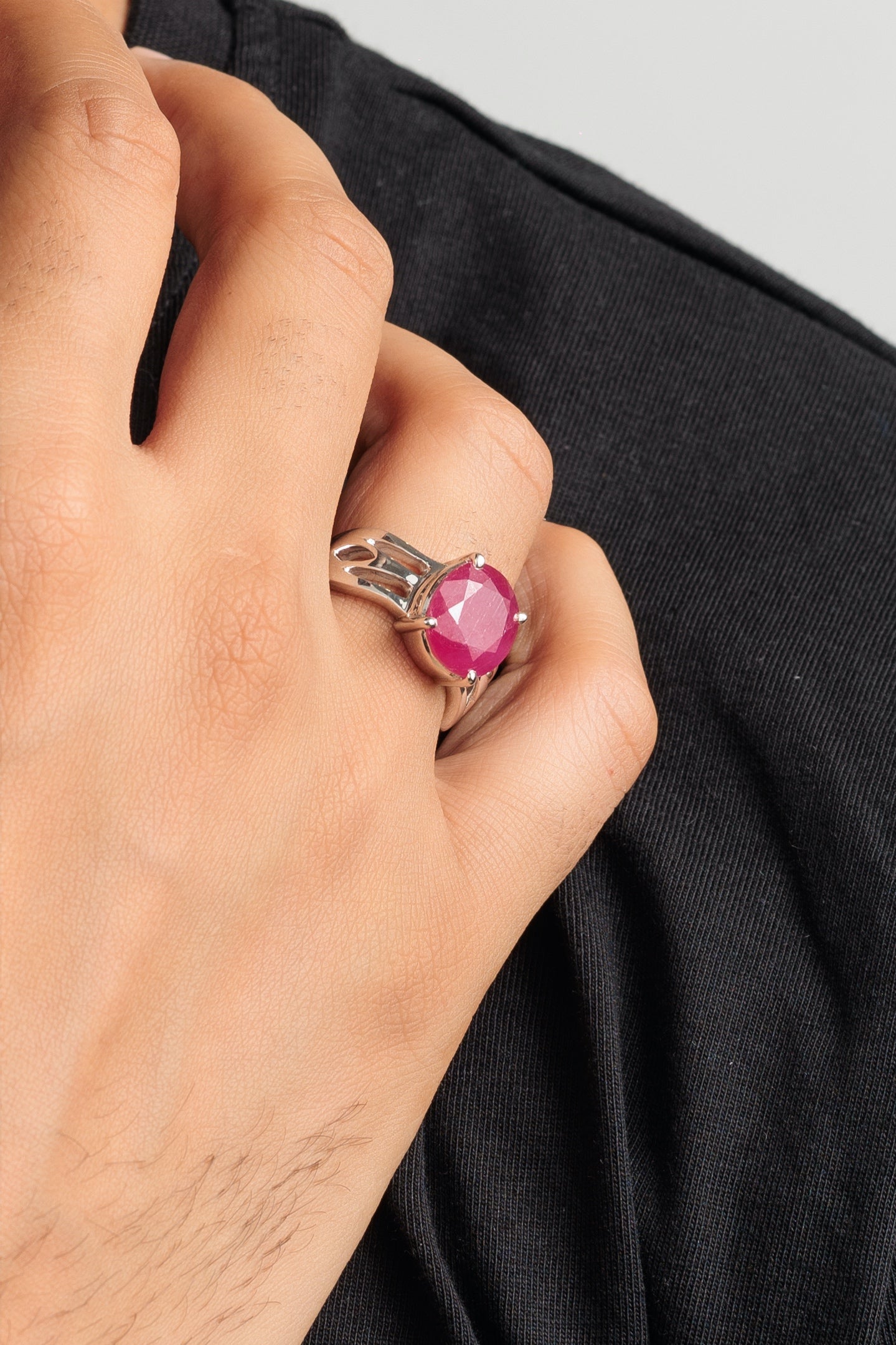 Ruby Ring for Men