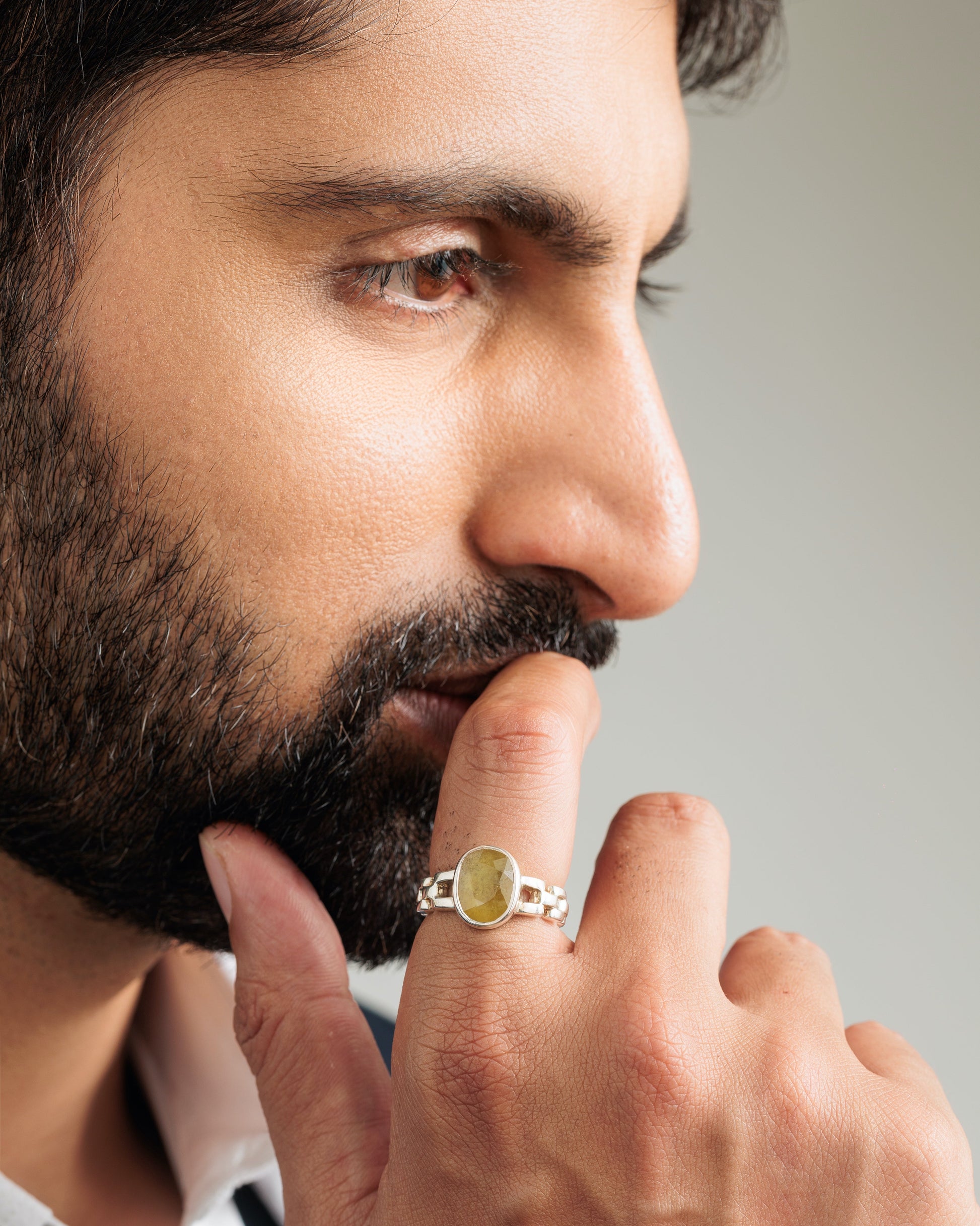Guru ring for men