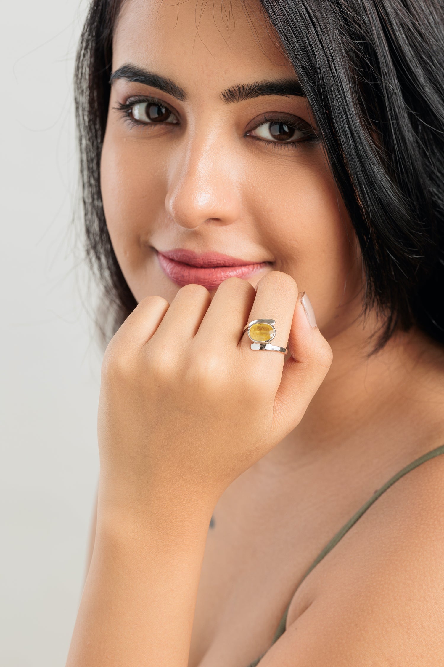 Yellow Sapphire Rings for Women