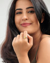 Handcrafted Yellow Sapphire Ring from Myra Gems