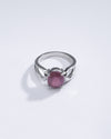 Genuine Ruby (Manik) Ring for Positive Energy in 925 silver - #1217N4 - Myra