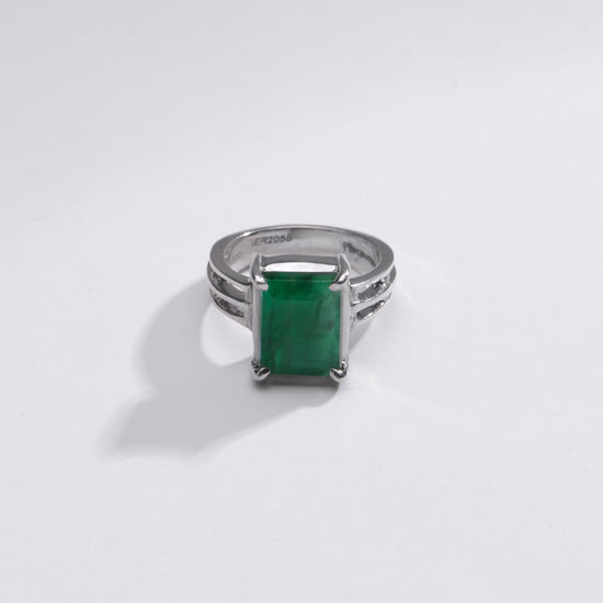 Gents emerald ring