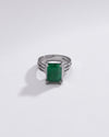 Gents emerald ring