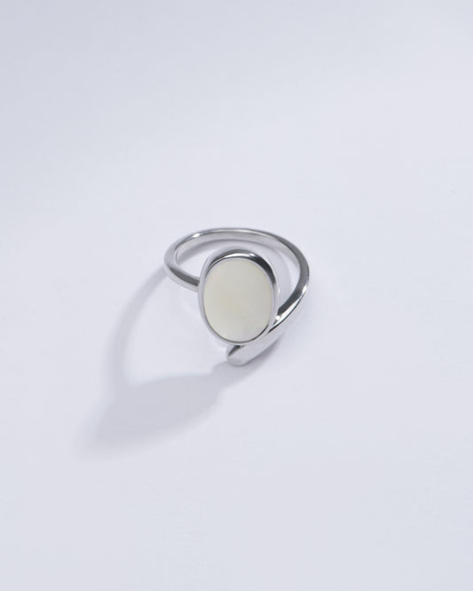 Vintage Opal (Doodhiya) Gemstone Ring in Sterling Silver – #1202B - Myra