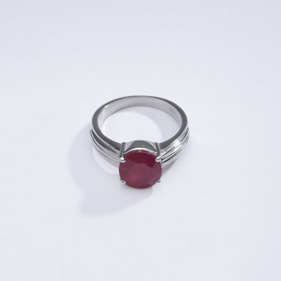 Ruby ring for male
