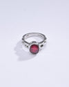 Radiant Ruby (Manik) Gemstone Ring in 925 silver - #1245B - Myra