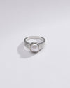 Genuine Pearl (Moti) Gemstone Ring in 925 Silver - #1225 R - Myra