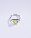 Yellow sapphire gemstone ring for men