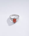 Red Color Coral in 925 Silver Buy from Myra Gems