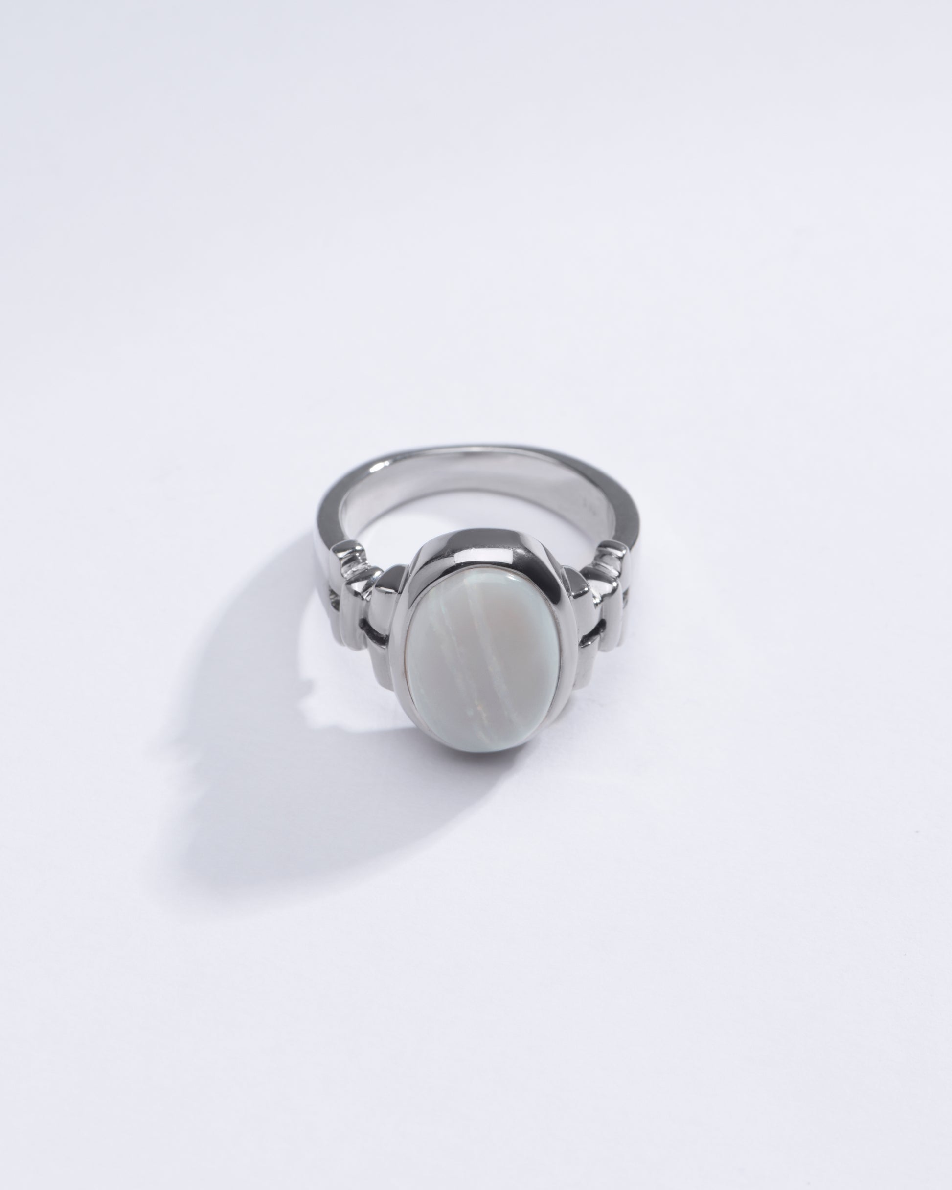 Magical Opal (Doodhiya) Ring in Sterling Silver – #1199B - Myra