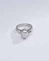 Radiant Pearl (Moti) Ring in 925 Silver - #1245 U - Myra
