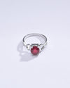 Vibrant Ruby (Manik) Ring in 925 Sterling Silver - #1220N4 - Myra