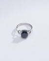 Authentic Blue Sapphire (Neelam) Ring in 925 Silver – #1220N4 - Myra