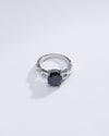 Natural Blue Sapphire (Neelam) Ring in Sterling Silver – #1245N4 - Myra