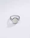 Ethereal Opal (Doodhiya) Gemstone Ring in Sterling Silver – #1242B - Myra