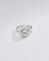 Radiant Pearl (Moti) Ring in 925 Silver - #1220 R - Myra