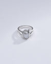 Elegant Pearl (Moti) Ring in 925 Sterling Silver - #1182 U - Myra