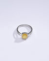Elegant Yellow Sapphire (Pukhraj) Ring in 925 Sterling Silver – #1102N4 - Myra