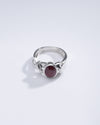 Classic Ruby (Manik) Ring in 925 Silver - #1210B - Myra