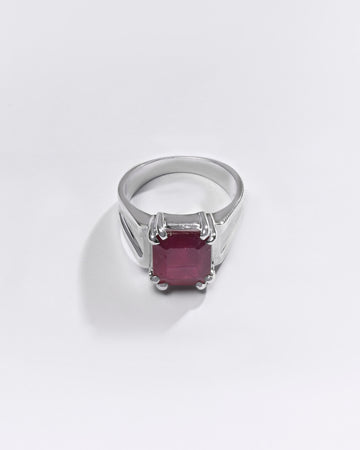 Premium RUBY (MANIK) Ring in 925 Silver - #1111N8 - Myra