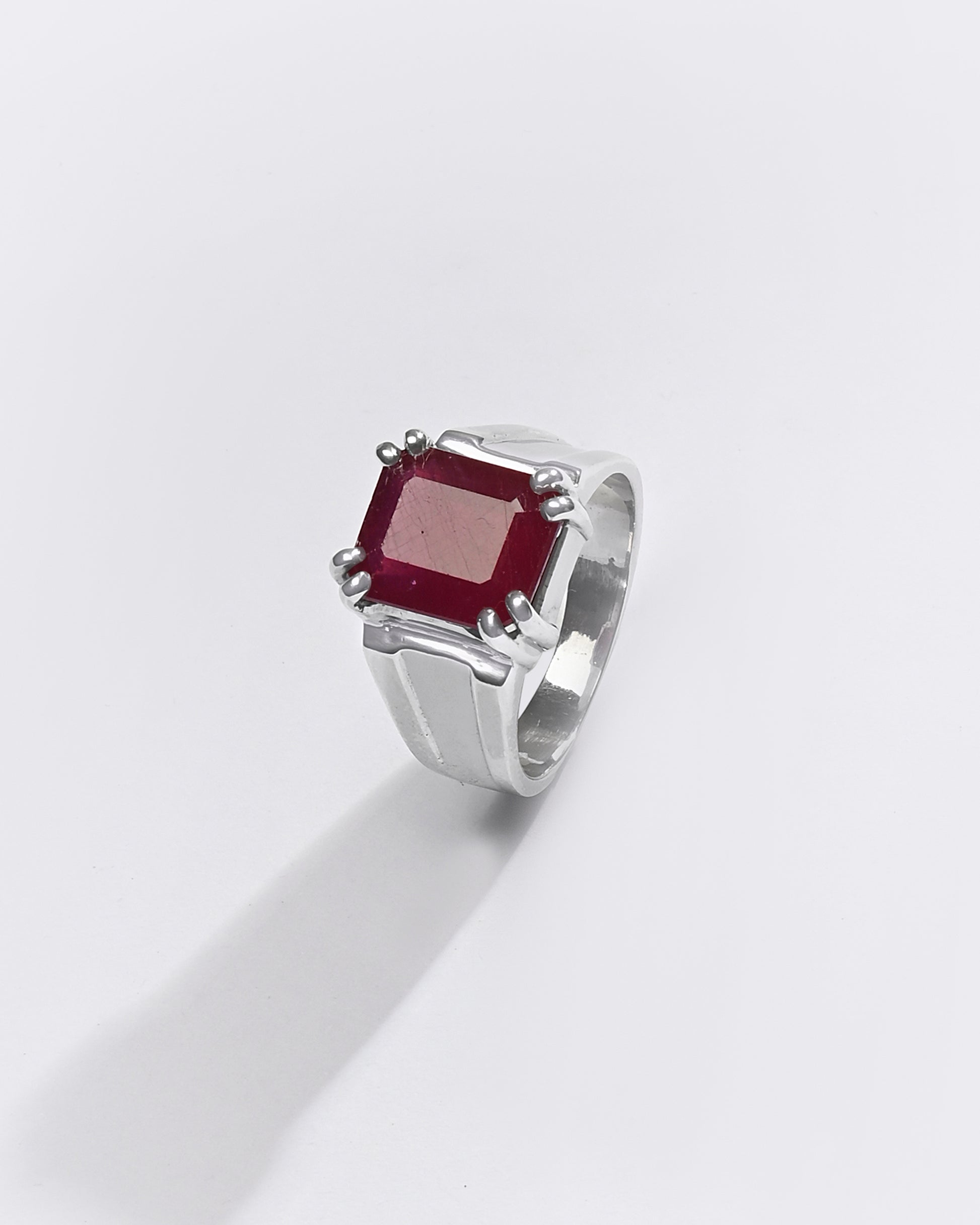 Premium RUBY (MANIK) Ring in 925 Silver - #1111N8 - Myra