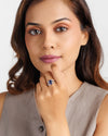 Pure Energy Blue Sapphire (Neelam) Ring – 925 Silver - #1177N4 - Myra