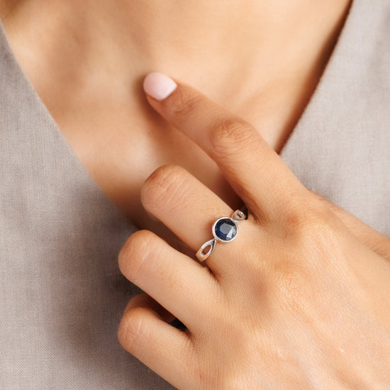 Neelam ring design for women