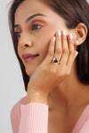 Stylish Ruby (Manik) Ring – 925 Silver - #1138N4 - Myra