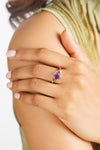 Amethyst ring for women
