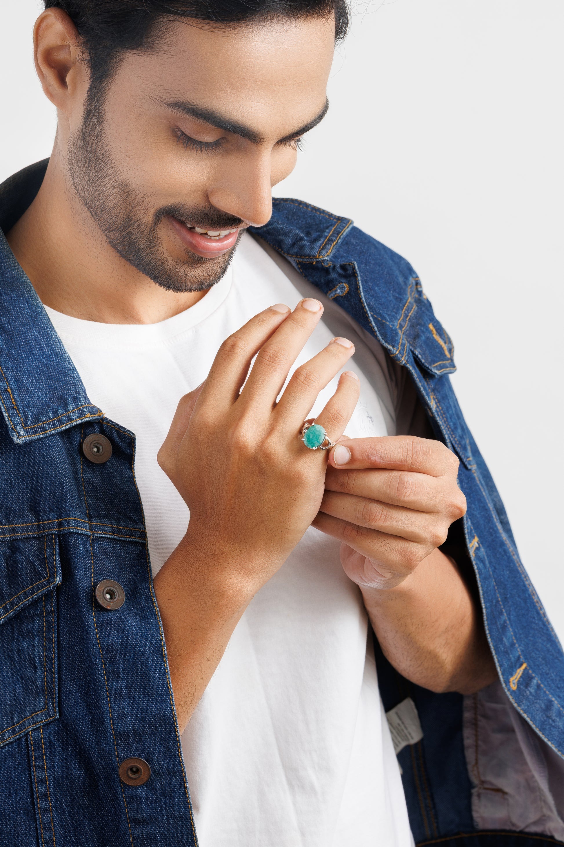Emerald Ring Woman