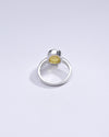 Authentic Yellow Sapphire (Pukhraj) Ring in 925 Silver - #1139B - Myra