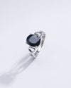 Authentic Blue Sapphire (Neelam) Ring in 925 Silver – #1220N4 - Myra
