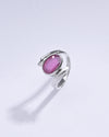 Vintage Ruby (Manik) Ring in 925 Sterling Silver - #1103B - Myra