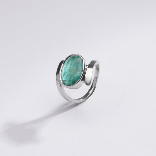 Panna stone ring for women