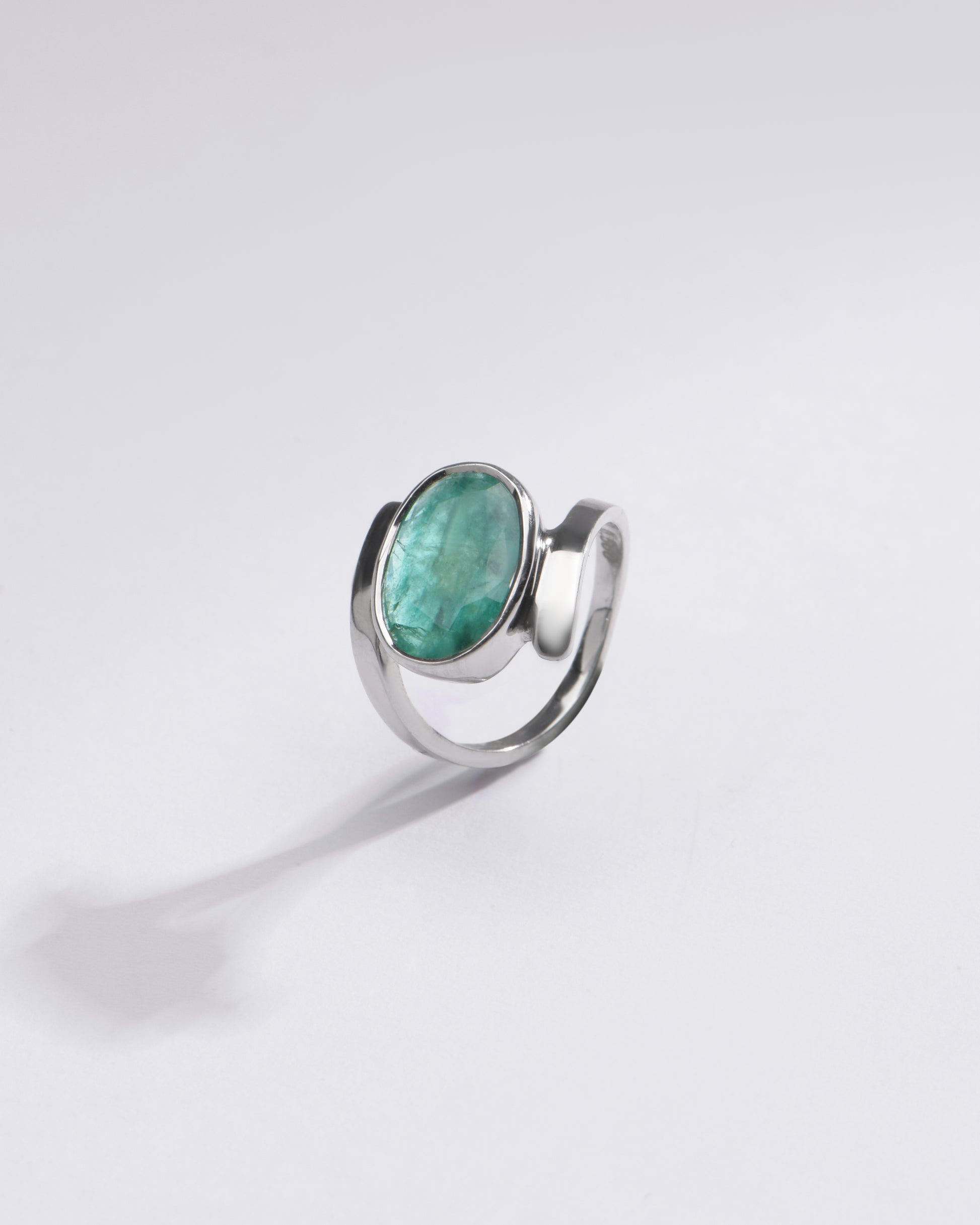 Panna stone ring for women