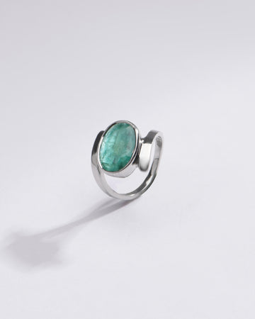 Panna stone ring for women