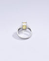Genuine Yellow Sapphire (Pukhraj) Ring in 925 Silver – #1150N4 Re - Myra