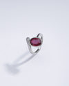 Elegant Ruby (Manik) Ring in 925 Silver #1202B - Myra