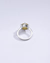 Authentic Yellow Sapphire (Pukhraj) Ring in Sterling Silver – #1218N6 - Myra