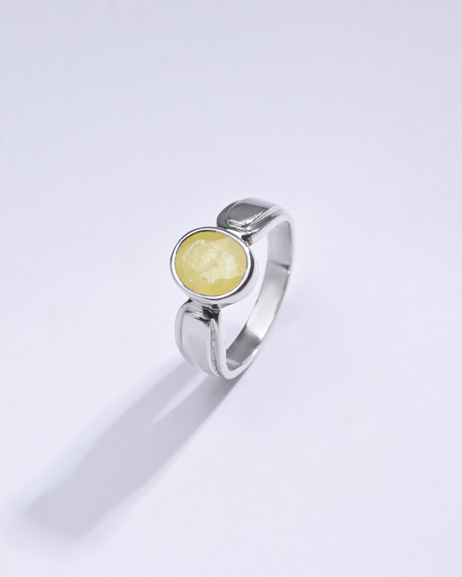 guru stone ring for men