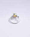 Classic Yellow Sapphire (Pukhraj) Ring in Sterling Silver – #1196N4 - Myra