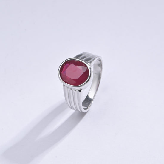 Ruby ring design for men
