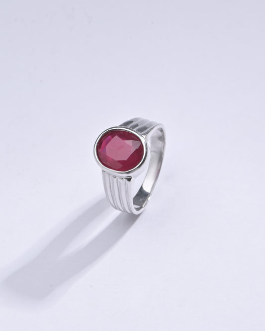 Ruby ring design for men