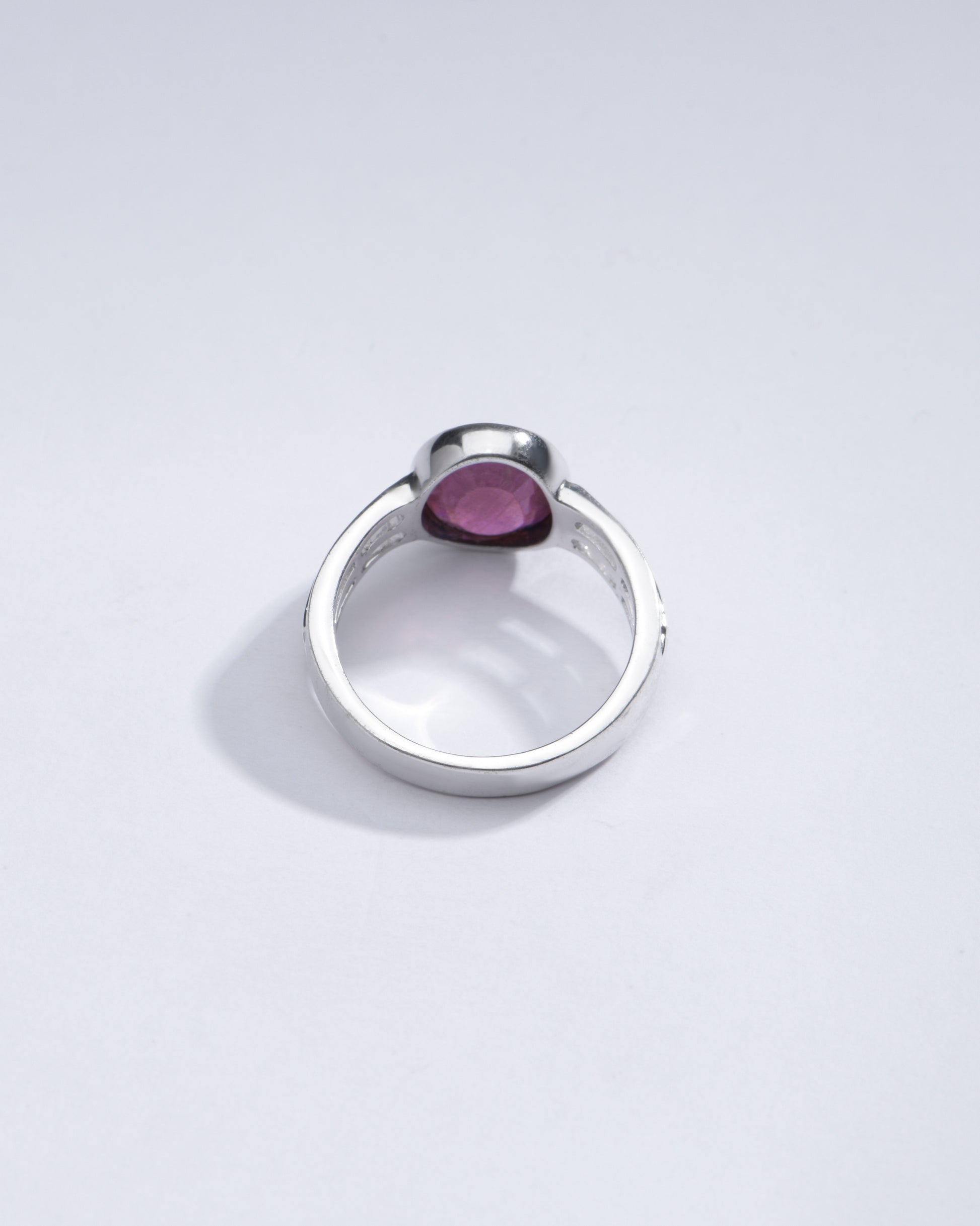 Vibrant Ruby (Manik) Ring in 925 Sterling Silver - #1142B - Myra
