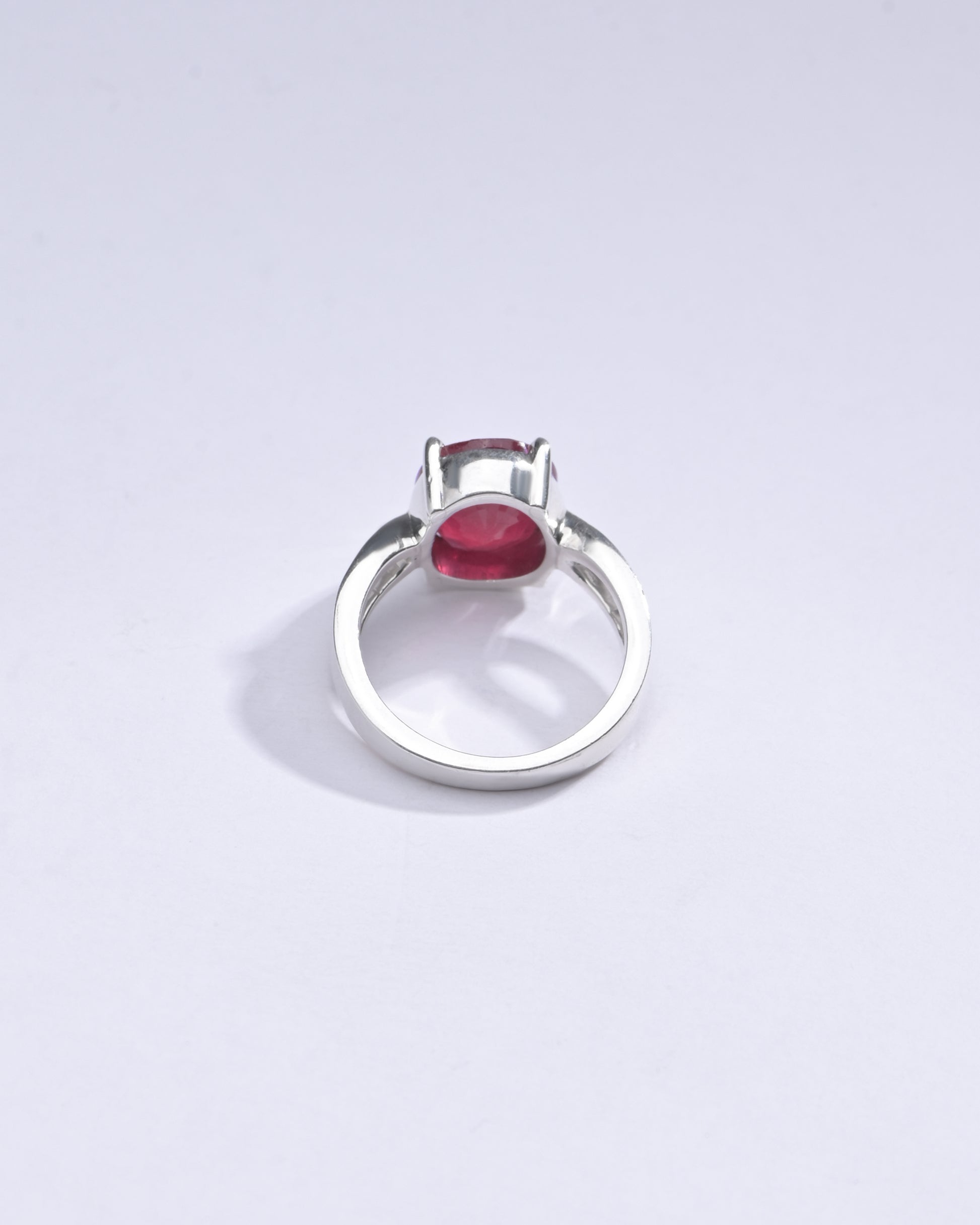Vintage Ruby (Manik) Ring in 925 Streling Silver - #1102N4 - Myra
