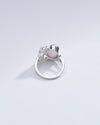 Natural Pearl (Moti) Ring in 925 Silver - #1284 U - Myra